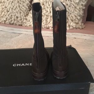 Chanel‎ authentic rain boots